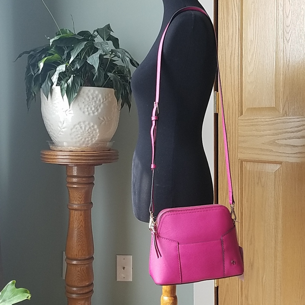NWT Etienne Aigner Leather Crossbody - Picture 3 of 7